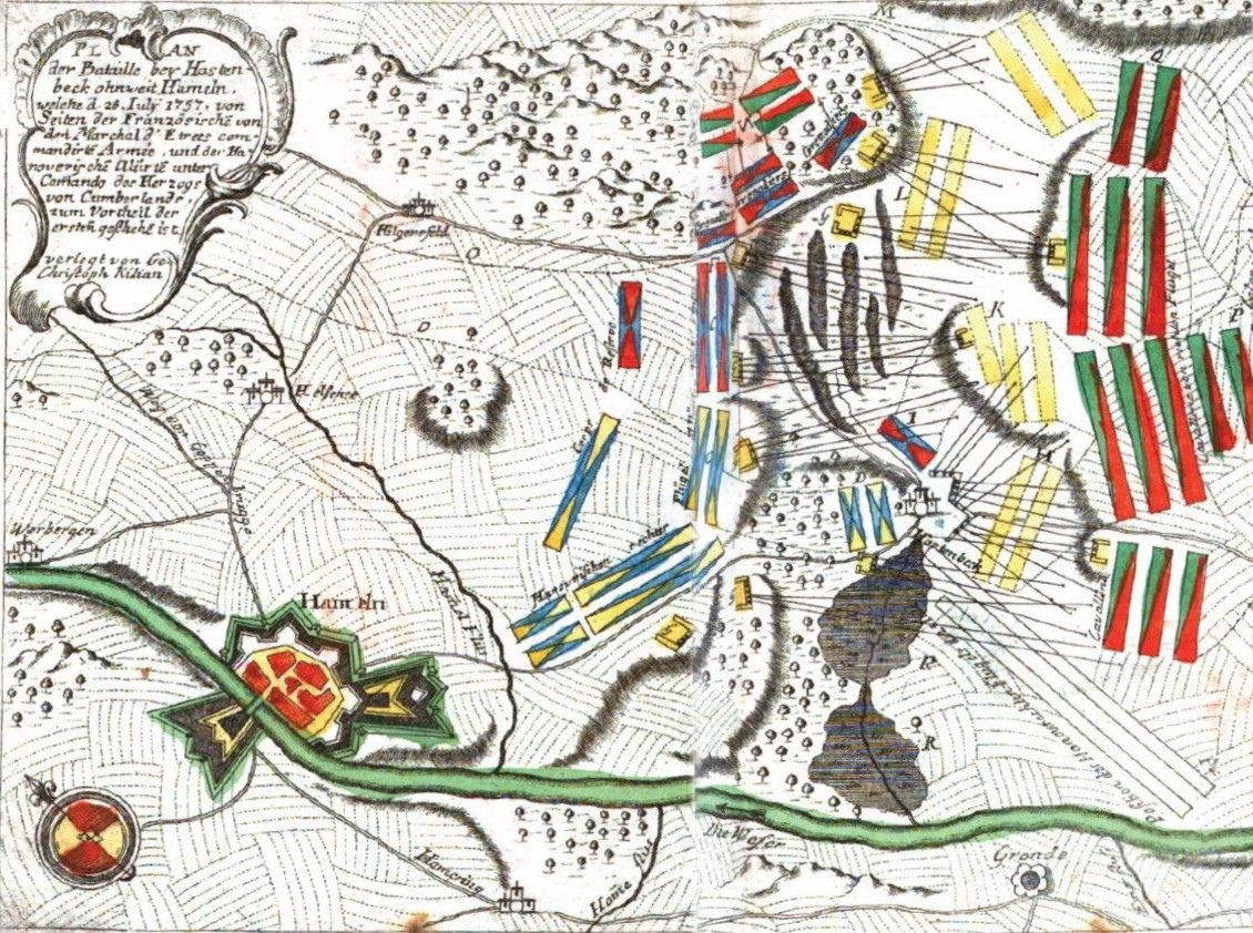 Schlacht bei Hastenbeck 1757